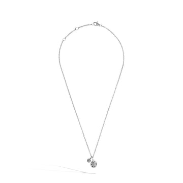 John Hardy Jewellery - Necklace John Hardy Hammered Silver and Gemstone Dot Pendant Necklace