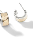 John Hardy Jewellery - Earrings - Hoop John Hardy Palu 8mm J Hoop Earrings