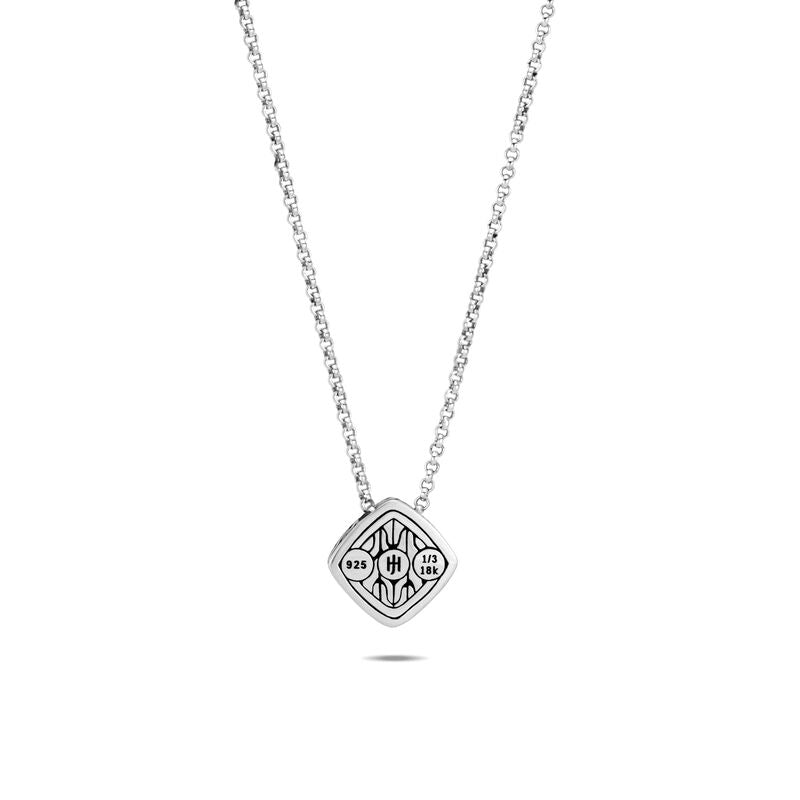 John Hardy Jewellery - Necklace John Hardy Silver 18K Hammered Sugarloaf Necklace