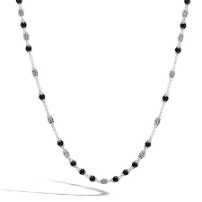 John Hardy Jewellery - Necklace John Hardy Silver and Black Onyx Chain Necklace