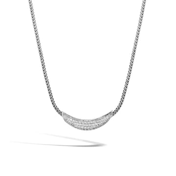 John Hardy Jewellery - Necklace John Hardy Silver and Diamond Classic Chain Necklace