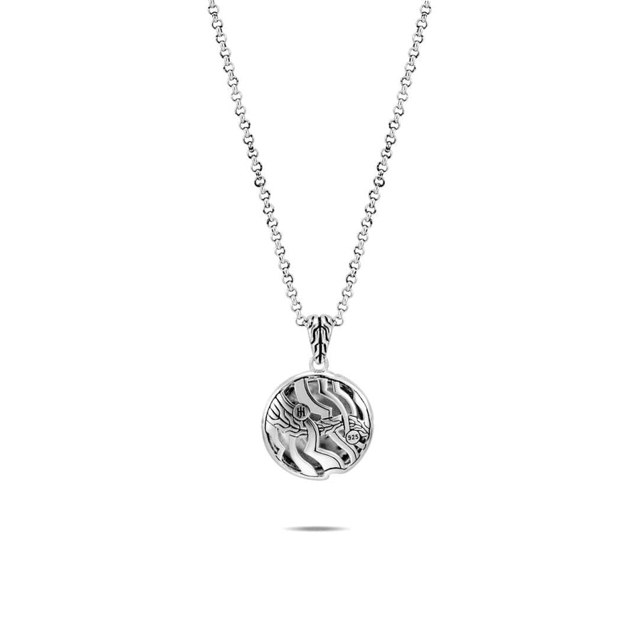 John Hardy Jewellery - Necklace John Hardy Silver and Diamond Lahar Pendant Necklace