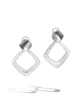John Hardy Jewellery - Earrings - Drop John Hardy Silver and Gemstone Chain Door-Knocker Transformable Earrings