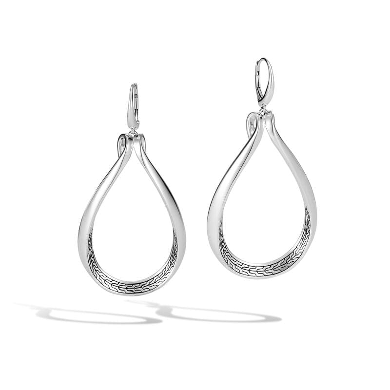 John Hardy Jewellery - Earrings - Drop John Hardy Silver Asli Chain Link Earrings