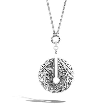 John Hardy Jewellery - Necklace John Hardy Silver Classic Chain Large Closing Disc Necklace
