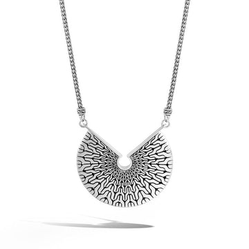 John Hardy Jewellery - Necklace John Hardy Silver Classic Chain Opening Disc Necklace