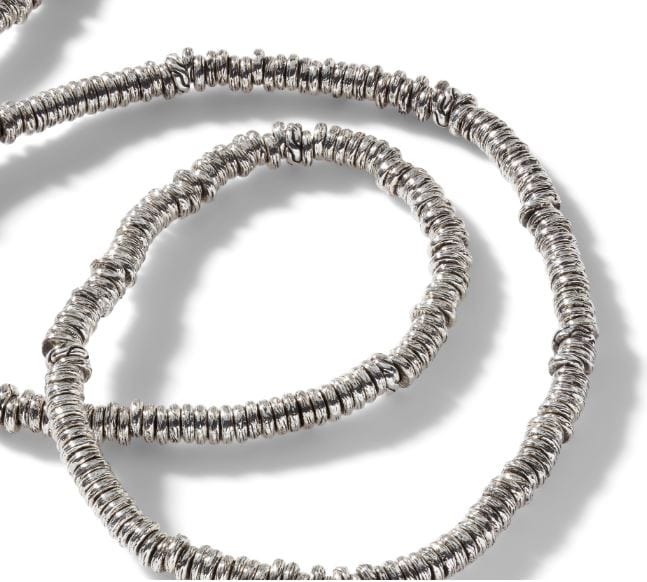 John Hardy Jewellery - Necklace John Hardy Silver Heishi Bead Necklace