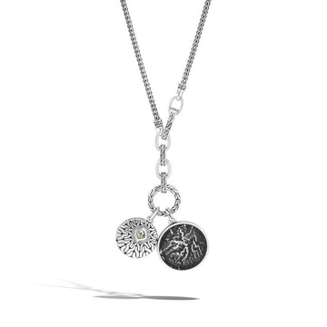 John Hardy Jewellery - Necklace John Hardy Silver Pyrite Amulets Necklace