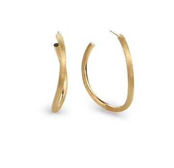 Marco Bicego Jewellery - Earrings - Hoop Marco Bicego 18K Yellow Gold Jaipur Medium Hoops