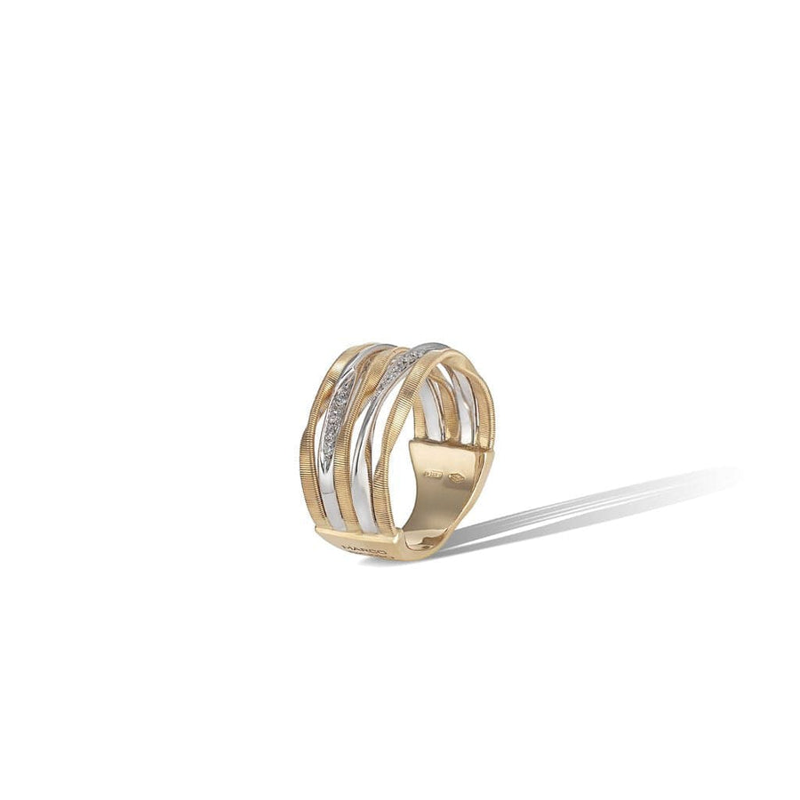 Marco Bicego Jewellery - Rings Marco Bicego 18K Yellow Gold Marrakech Diamond Accent Ring