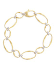 Marco Bicego Jewellery - Bracelet Marco Bicego 18K Yellow Gold Marrakech Onde Diamond Linky Bracelet