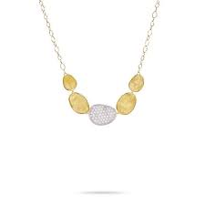 Marco Bicego Jewellery - Necklace Marco Bicego Two-Tone Gold and Diamond Lunaria Necklace