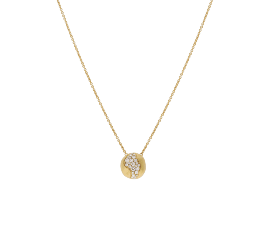 Marco Bicego Jewellery - Necklace Marco Bicego Yellow Gold and Diamond Africa Necklace