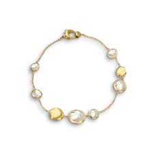 Marco Bicego Jewellery - Bracelet Marco Bicego Yellow Gold and Mixed Gems Jaipur Bracelet