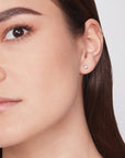 Backes & Strauss Jewellery - Earrings - Stud Max Strauss White Gold Round Diamond Bezel Stud Earrings