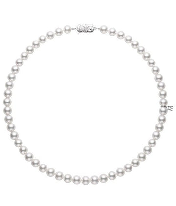 Mikimoto Jewellery - Necklace Mikimoto 18K White Gold 6.5mm A Akoya Pearl Strand Necklace
