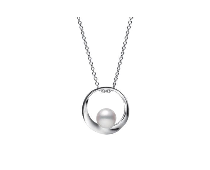 Mikimoto Jewellery - Necklace Mikimoto 18K White Gold 7mm A+ Akoya Pearl Necklace