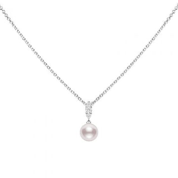 Mikimoto Jewellery - Necklace Mikimoto 18K White Gold Morning Dew Akoya Pearl Necklace