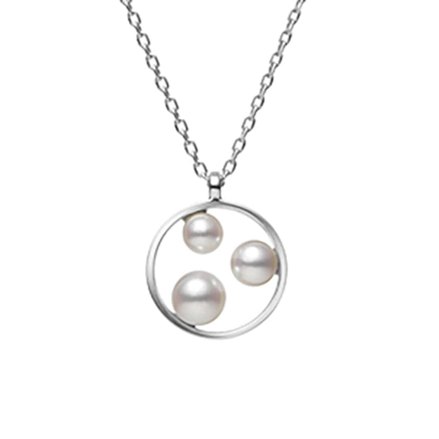 Mikimoto Jewellery - Necklace Mikimoto White Gold and Akoya Pearl Necklace