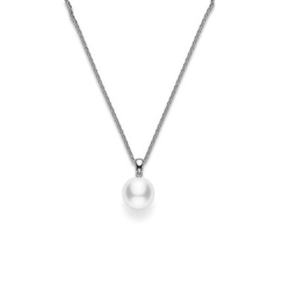 Mikimoto Jewellery - Necklace Mikimoto White Gold and South Sea Pearl Pendant Necklace