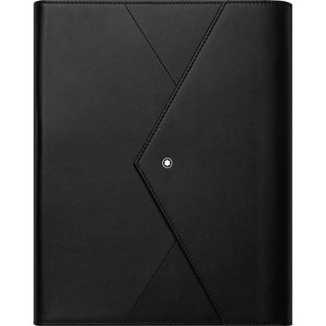 Mont Blanc Accessories - Jewellery Accessories Montblanc Black Leather Augmented Paper Writing Tablet with StarWalker Ballpoint Pen