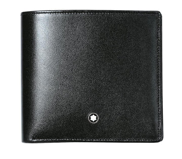Mont Blanc Accessories - Jewellery Accessories Montblanc Black Leather Meisterst&uuml;ck 8cc Wallet