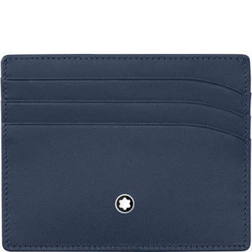 Mont Blanc Accessories - Jewellery Accessories Montblanc Navy Meisterst&uuml;ck 6cc Pocket Holder