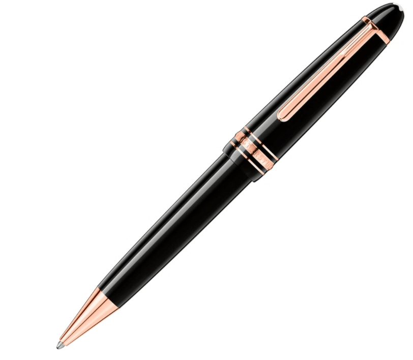 Mont Blanc Accessories - Assorted Montblanc Rose Gold-Coated LeGrand 161 Ballpoint Pen