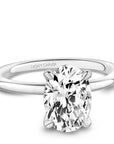 Touch of Gold Diamonds Jewellery - Engagement Ring Noam Carver 14kt White Gold 0.51ct Oval Solitaire