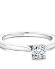Crown Ring Jewellery - Engagement Ring Noam Carver 14kt White Gold 0.70ct Round Solitaire