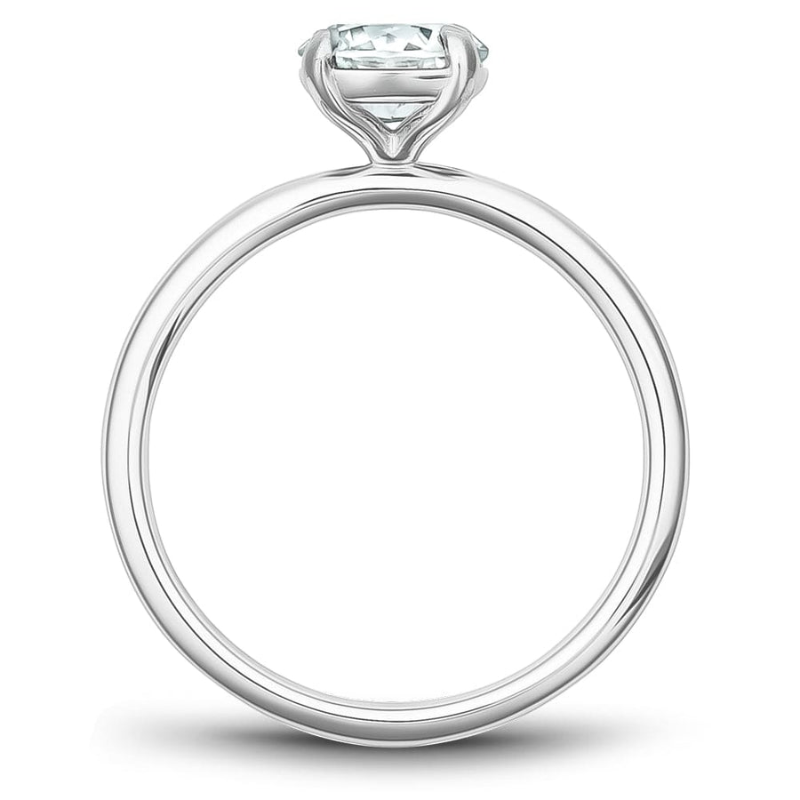 Touch of Gold Diamonds Jewellery - Engagement Ring Noam Carver 14kt White Gold 1.30ct Round Solitaire Engagement Ring