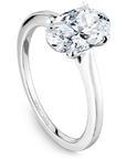 Touch of Gold Diamonds Jewellery - Engagement Ring Noam Carver 14kt White Gold Oval Solitaire