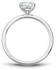 Touch of Gold Diamonds Jewellery - Engagement Ring Noam Carver 14kt White Gold Round Solitaire Ring