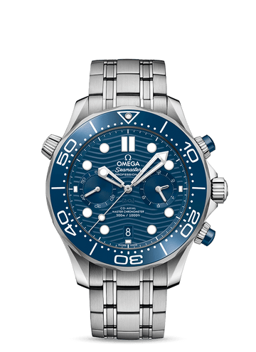Omega Watch Omega Diver 300m Co‑axial Master Chronometer Chronograph 44 MM