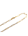 Rich Jewellery Jewellery - Necklace Rich 14K Yellow Gold Medium Paperclip Link Chain 16"