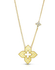 Roberto Coin Inc. Jewellery - Necklace Roberto Coin 18K 0.20ct Venetian Princess Gold Diamond Necklace