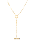 Roberto Coin Inc. Jewellery - Necklace Roberto Coin 18K Yellow Gold Lariat Paperclip Necklace