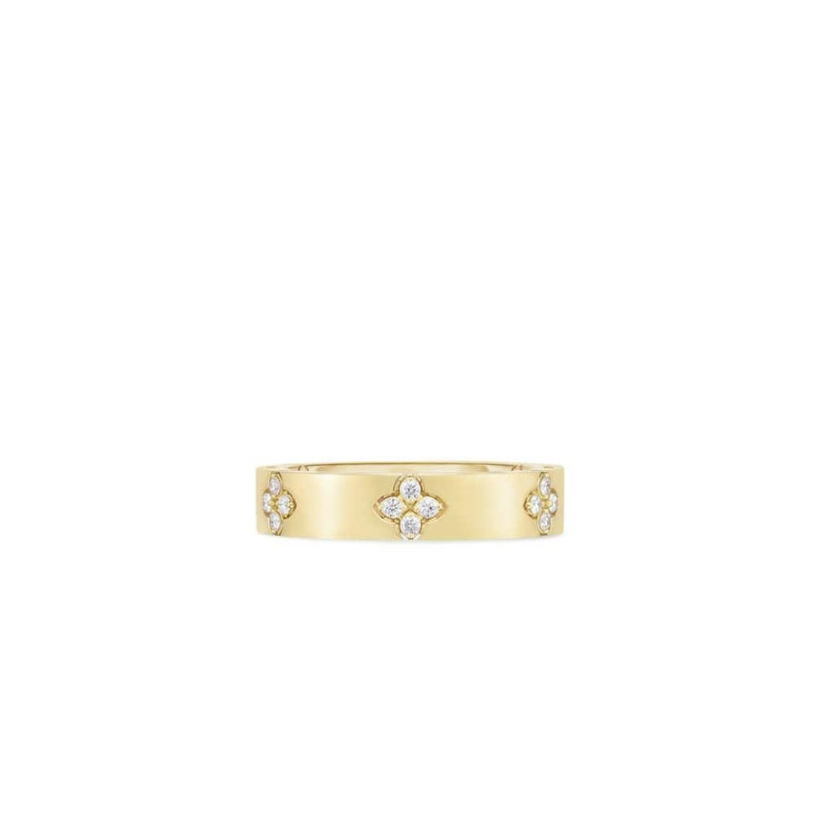 Roberto Coin Inc. Jewellery - Rings Roberto Coin 18K Yellow Gold Love In Verona 5mm Band