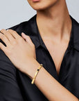 Roberto Coin Inc. Jewellery - Bracelet Roberto Coin 18K Yellow Gold Love in Verona Hinged Bangle