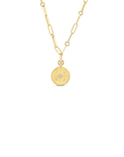 Roberto Coin Inc. Jewellery - Necklace Roberto Coin 18K Yellow Gold Venetian Princess Diamond Disc Necklace