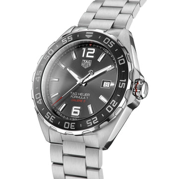 TAG Heuer Watch TAG Heuer Anthracite Dial and Steel 43mm Formula 1 Watch