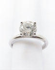 Touch of Gold Diamonds Jewellery - Engagement Ring Touch of Gold 14K White Gold 2.05Ct Round Brilliant Solitaire Ring