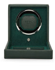 wolf designs Accessories - Watch Accessories WOLF Green Cub Single Watch Winder with Cover